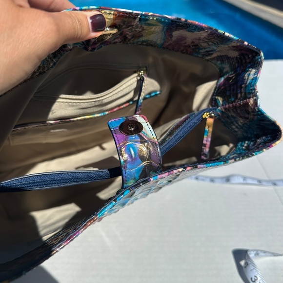 NWT Brahmin Celina Euphoria Melbourne Leather Shoulder Bucket Bag - Picture 12 of 15